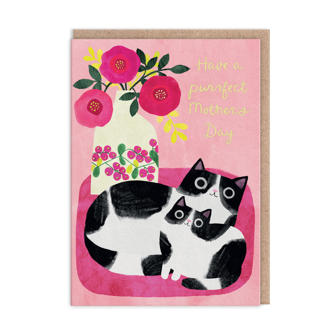 Happy Mother's Day Cats Greeting Card