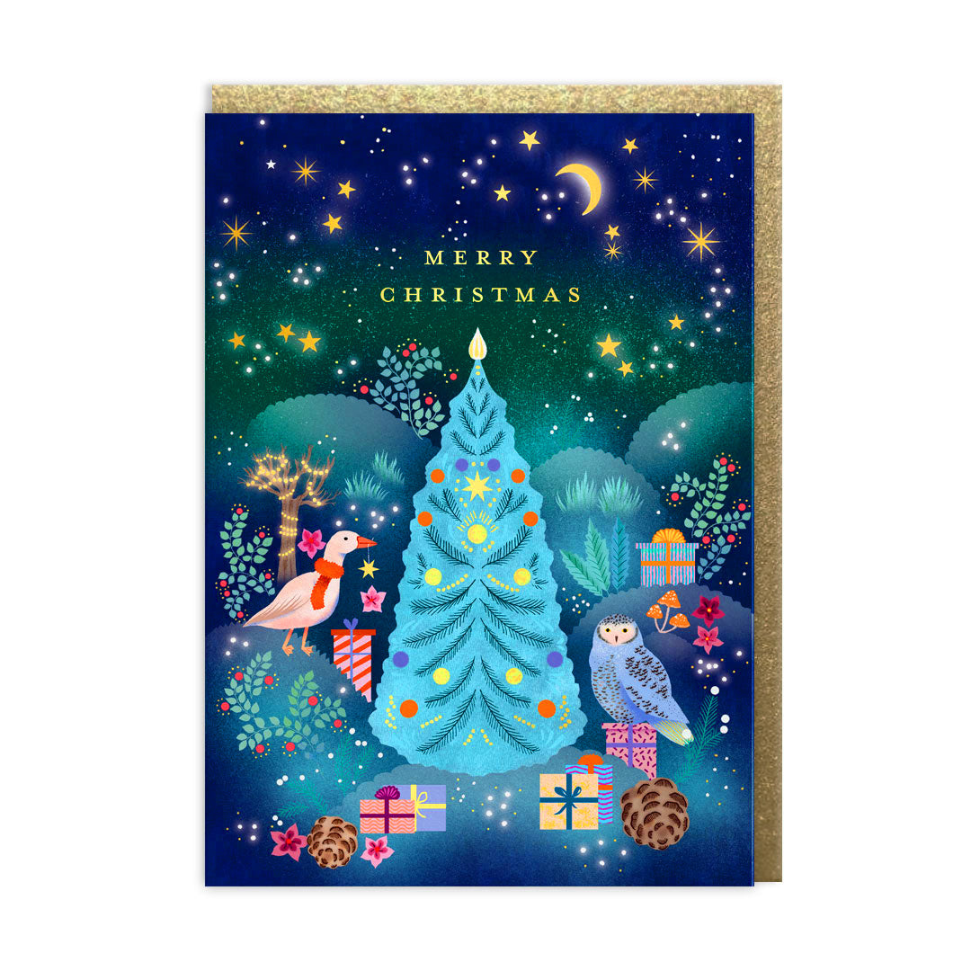 Christmas Tree Greeting Card