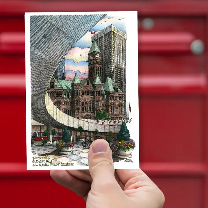 Nathan Phillips Square Toronto Postcard