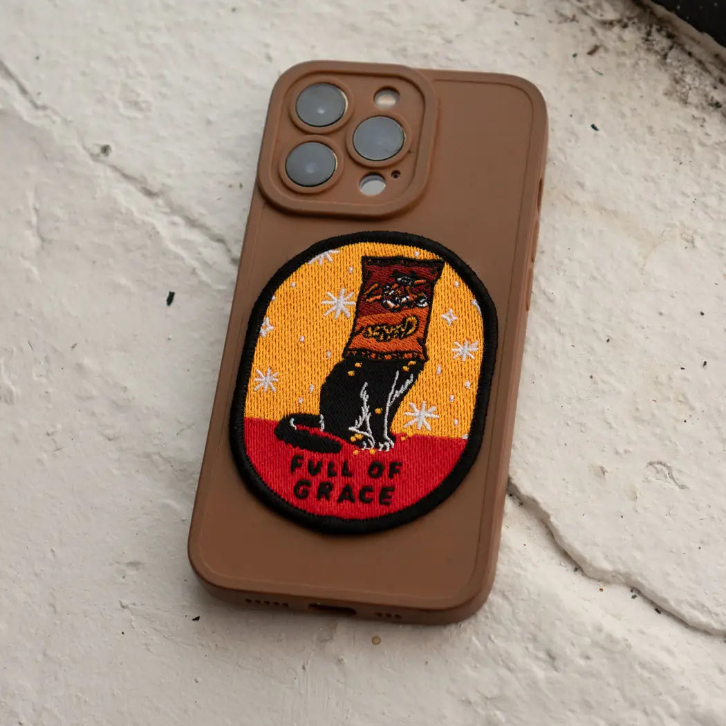 #12 Full of Grace Cat Sticky Patch