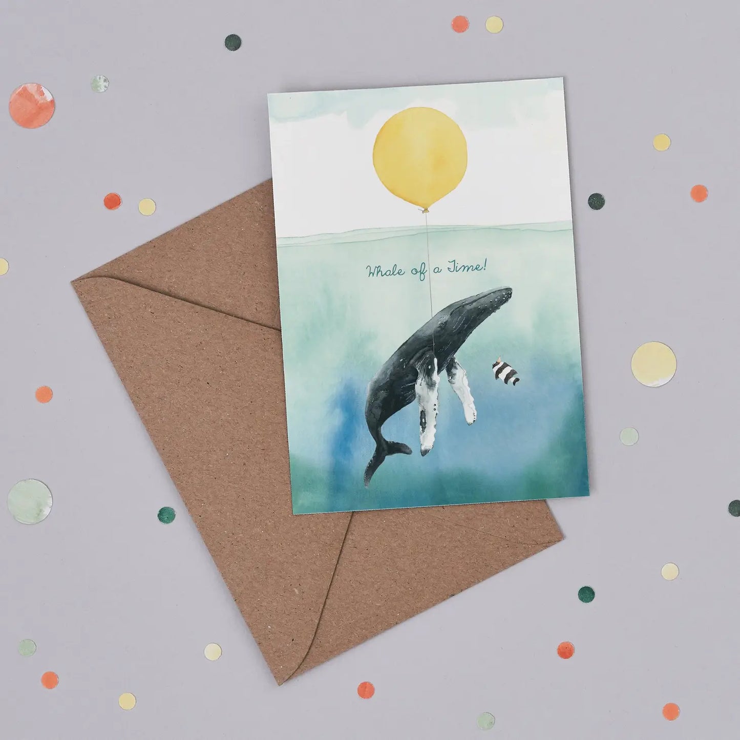 Whale of a Time Card