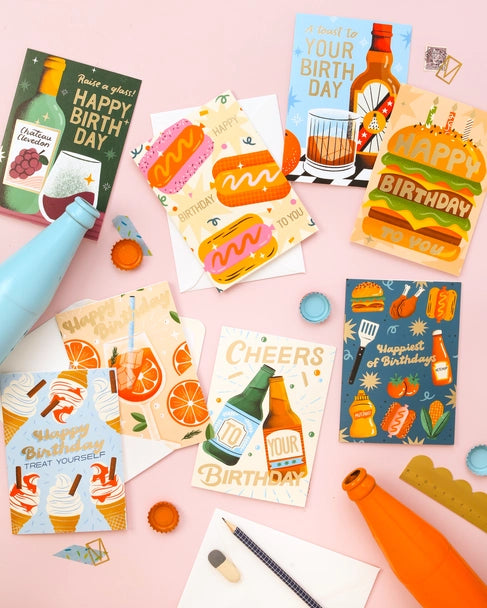 Burger Father's Day Card