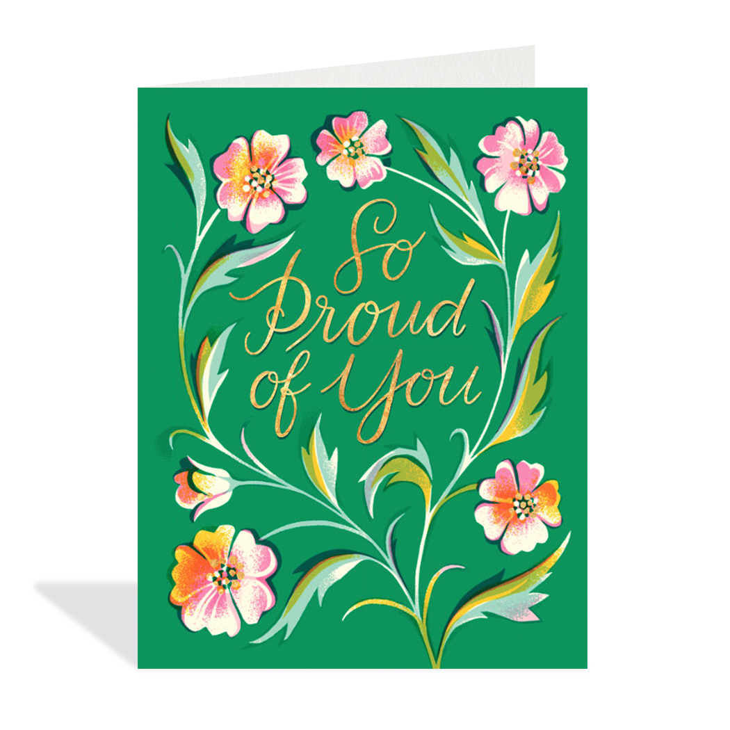 Proud of You Greeting Card