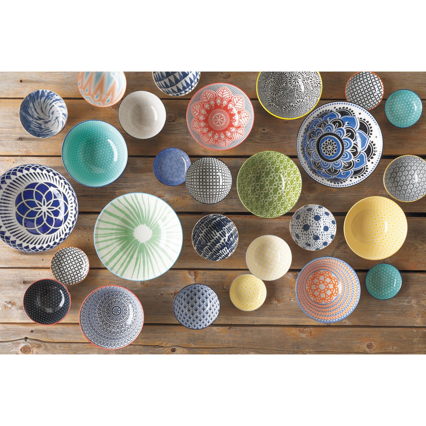 6" Stamped Bowl Red Floral