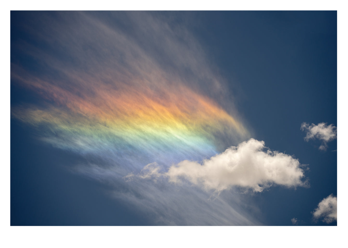 Rainbow In The Clouds Birthday Card