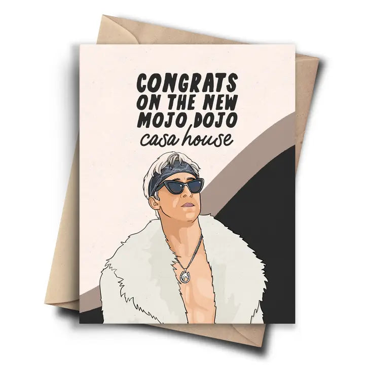 Congrats On The New Mojo Dojo Casa Housewarming Card