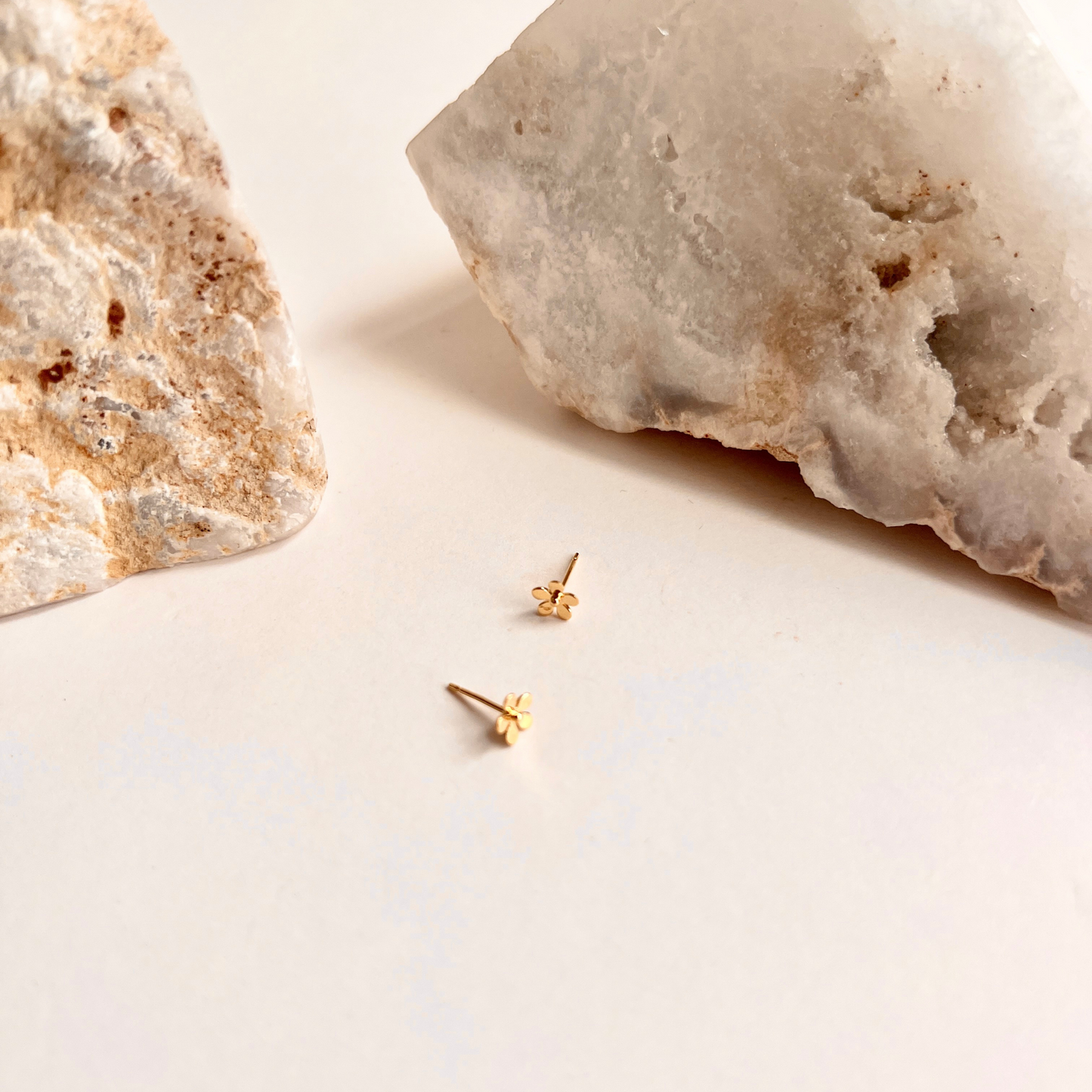 Tiny Flower Stud Earrings