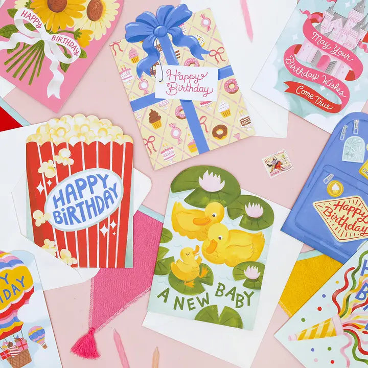 Duckling Baby Card