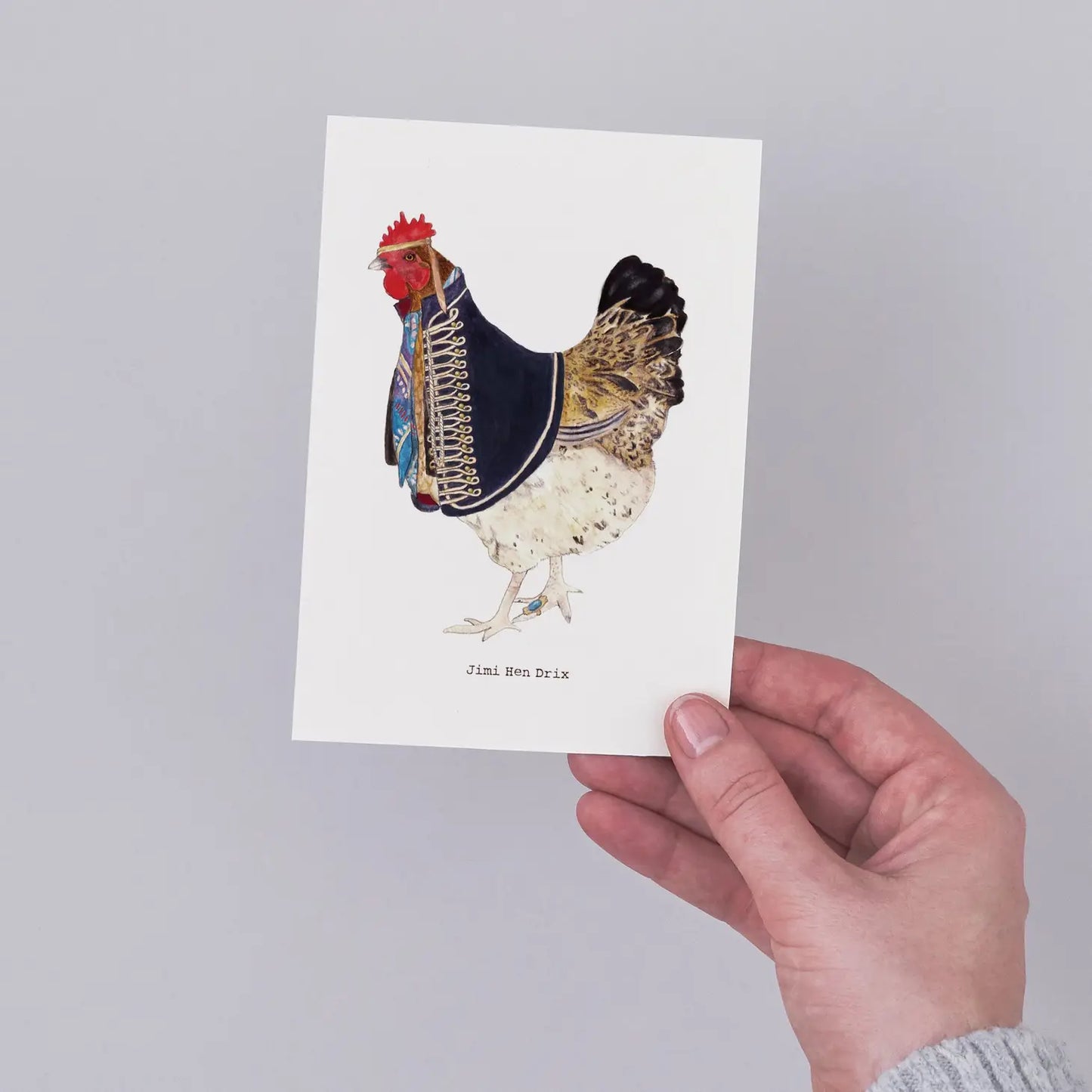 Jimi Hen Drix Card