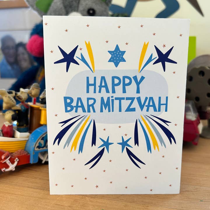 Happy Bar Mitzvah Card