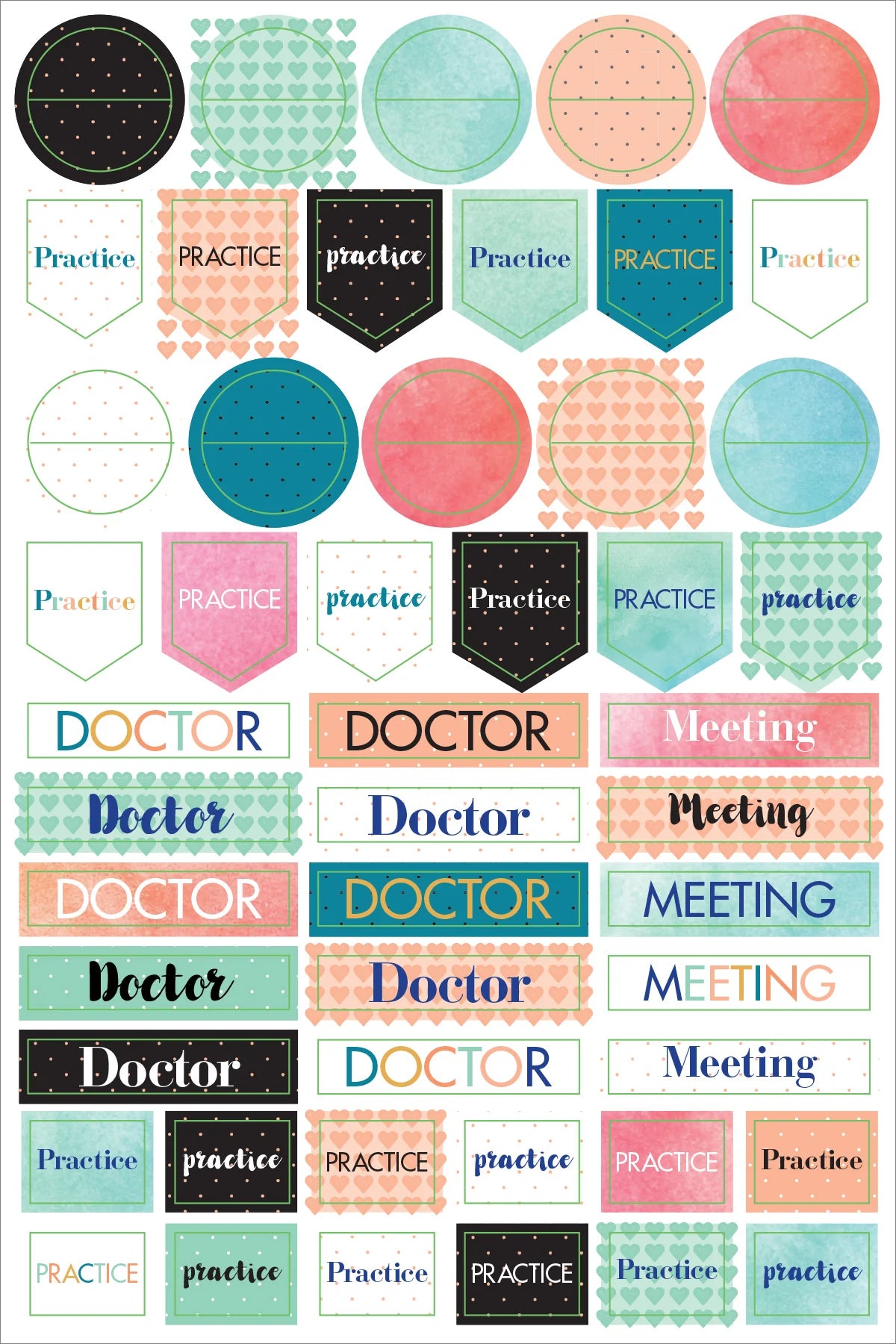 Mom's Planner Stickers