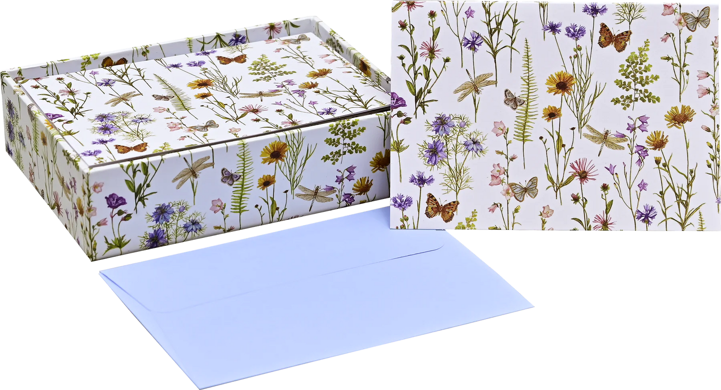 Wildflower Garden Blank Boxed Note Cards