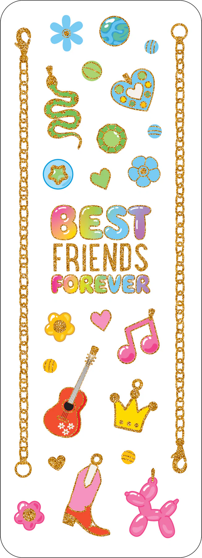 Sticker Set Friendship Bracelets Sticker Set