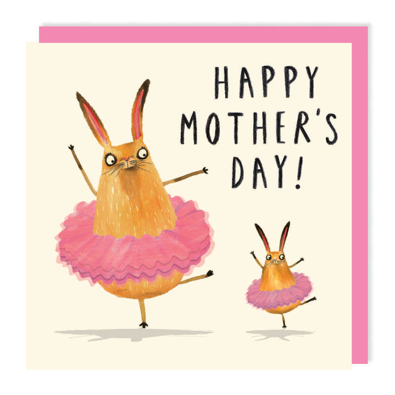 Mother's Day Tutu Bunny Card