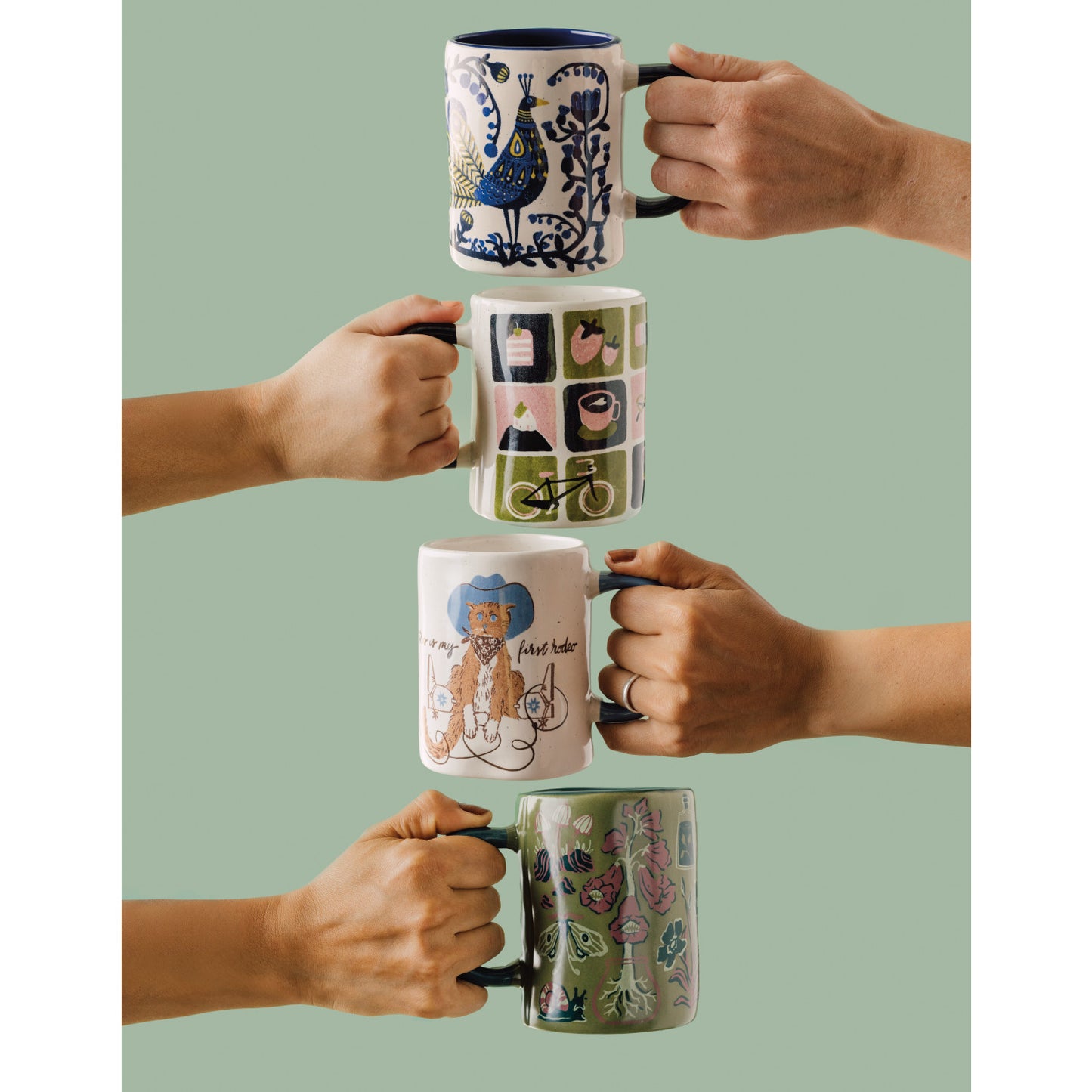 Herbarium Designer Series Stoneware Mug