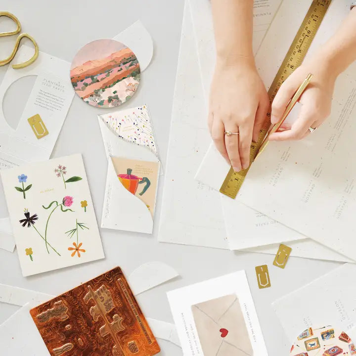 Espresso Sprout Mini Greeting Card