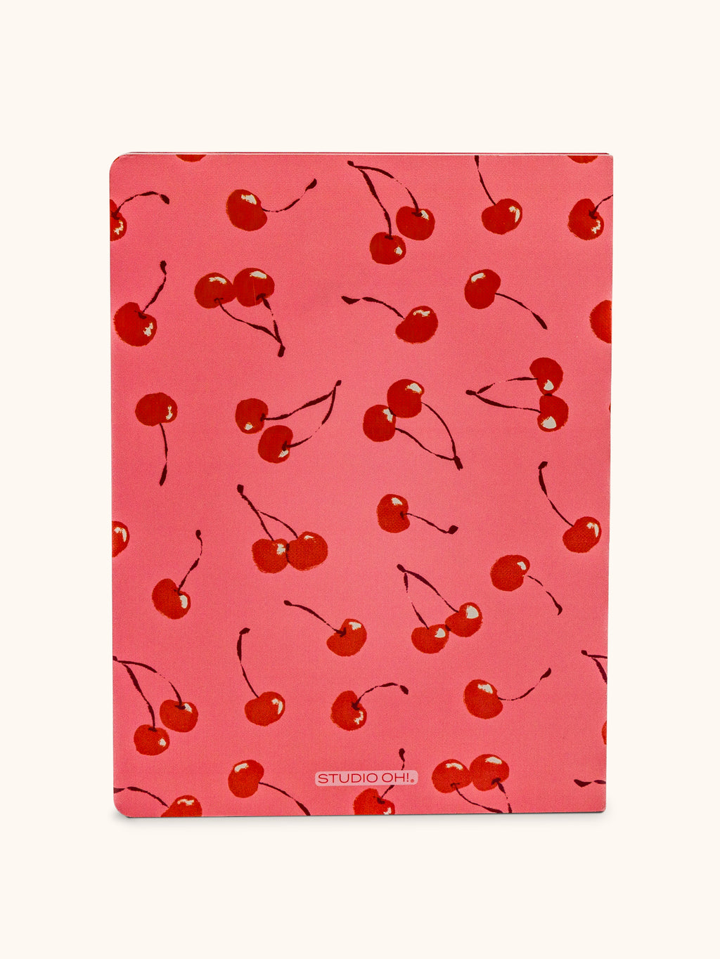 Fresh-Picked Cherries Casey Notebook with Phone Loop