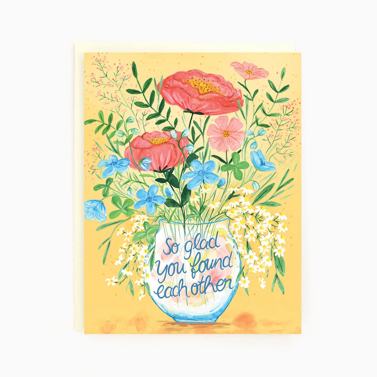 Wedding Vase Card