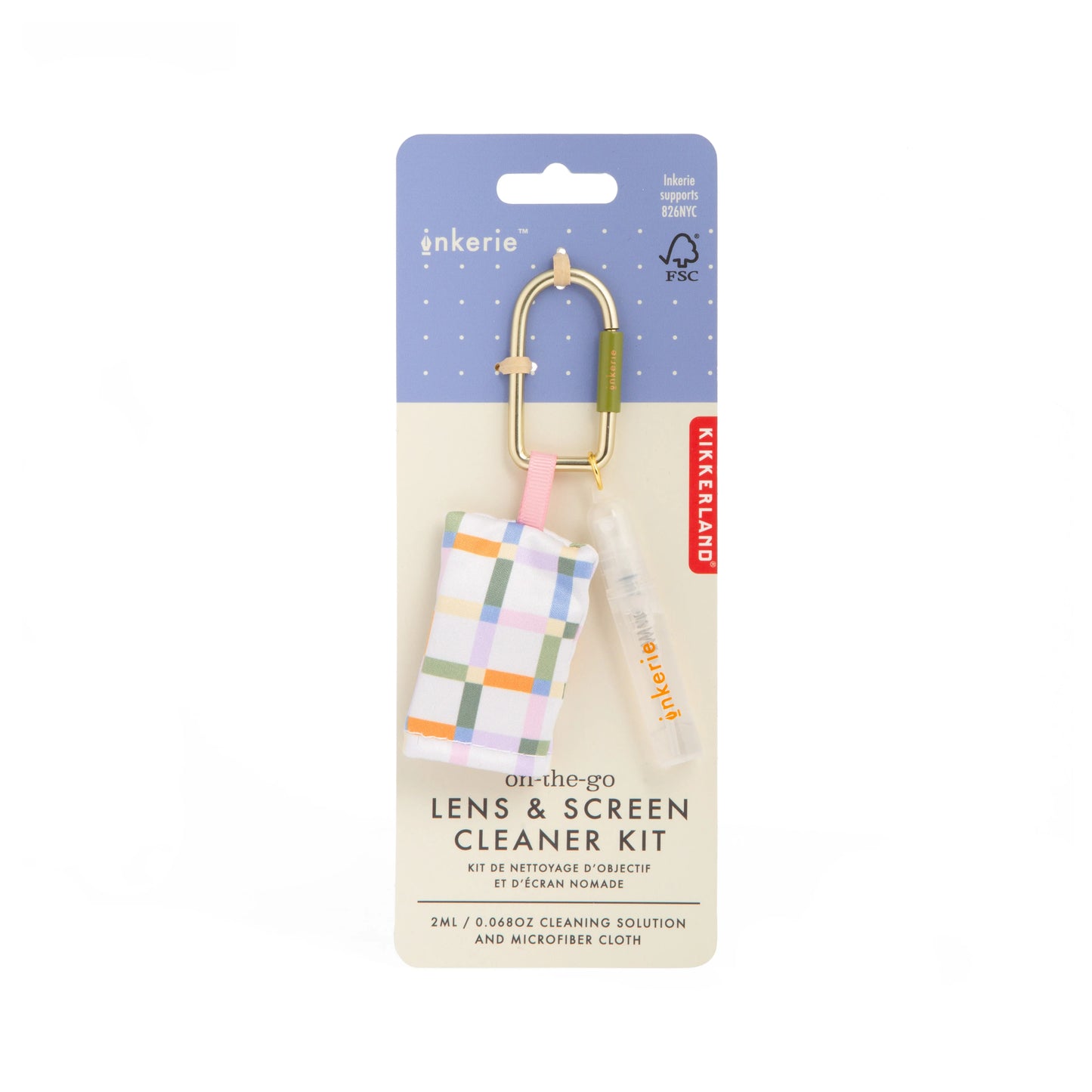 Inkerie On The Go Lens + Screen Cleaner Kit