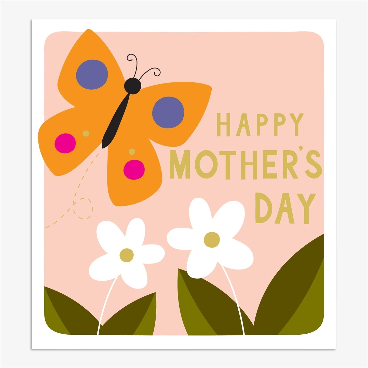 Mothers Day Butterfly Card