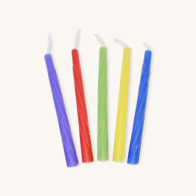 Multi Colour Chanukah Candles