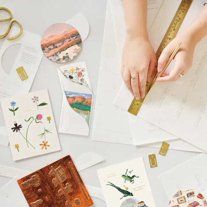 Pickleball Sprout Mini Greeting Card