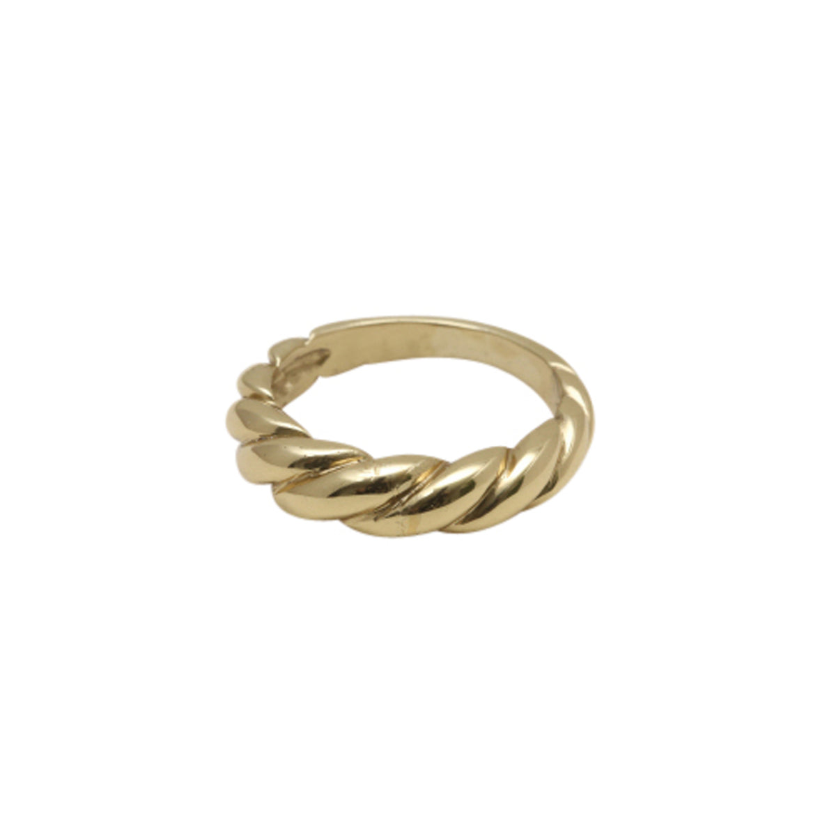 Croissant Ring Gold