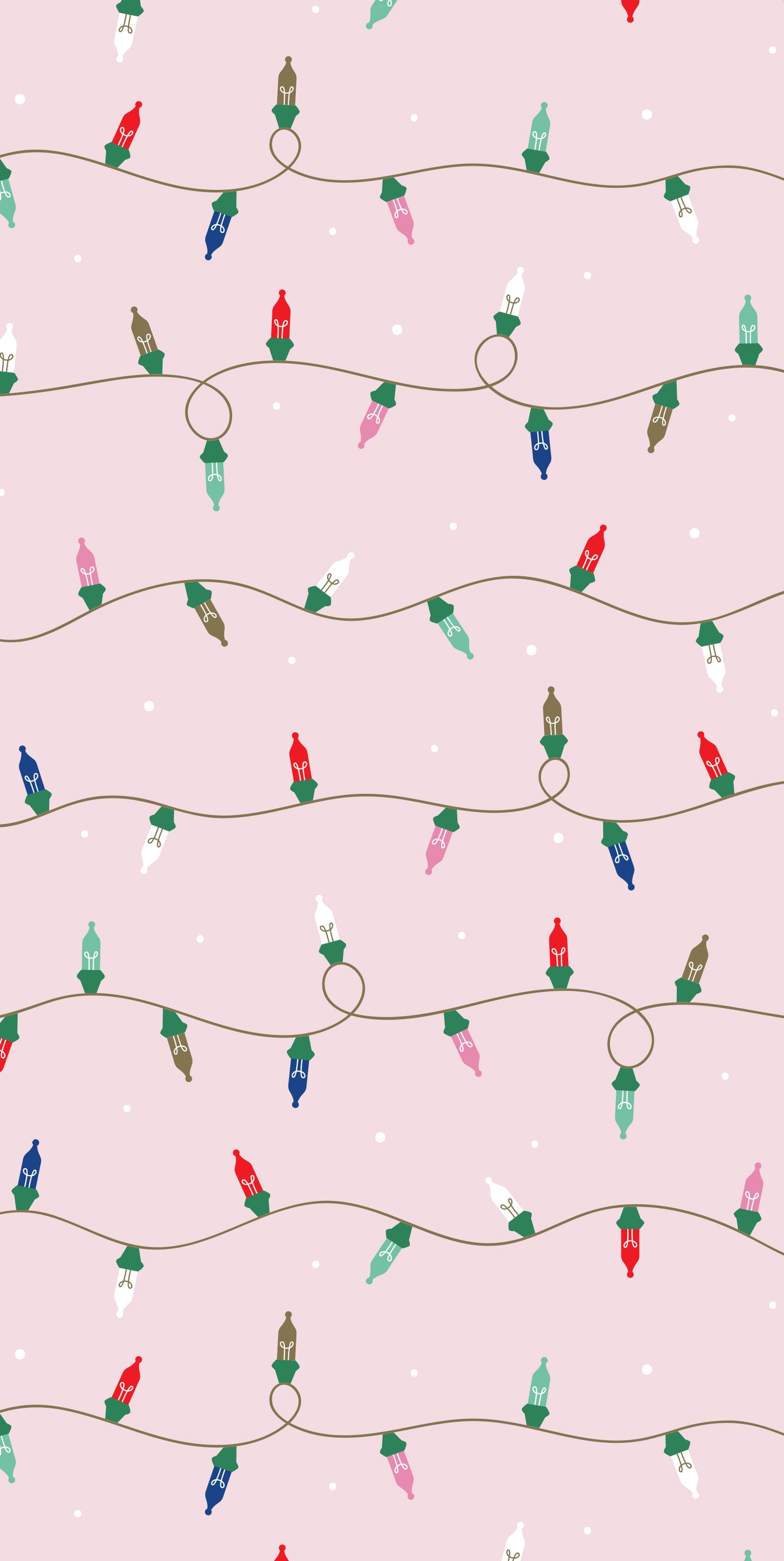 Rainbow Unicorn Santa-Lights Tissue