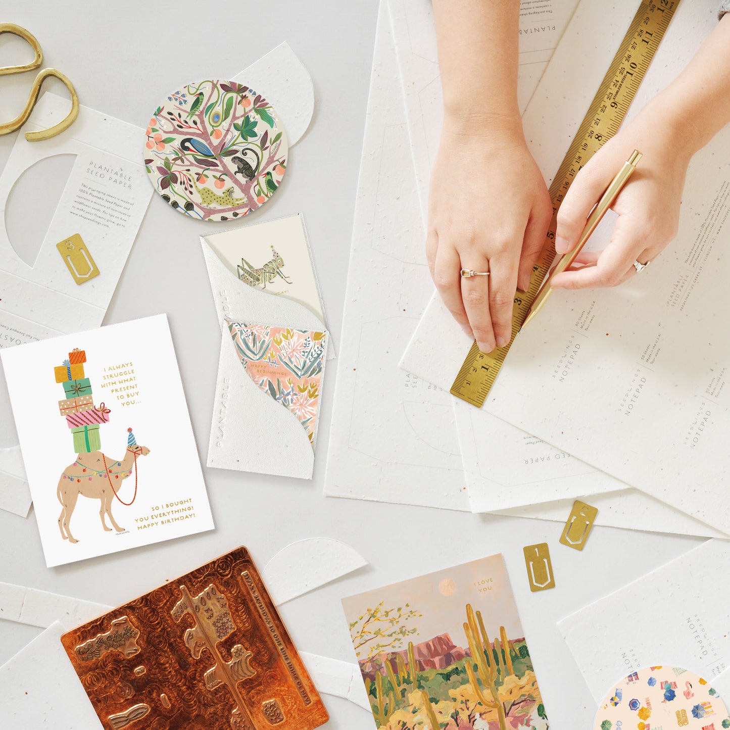 Happy Beginnings Mini Greeting Card