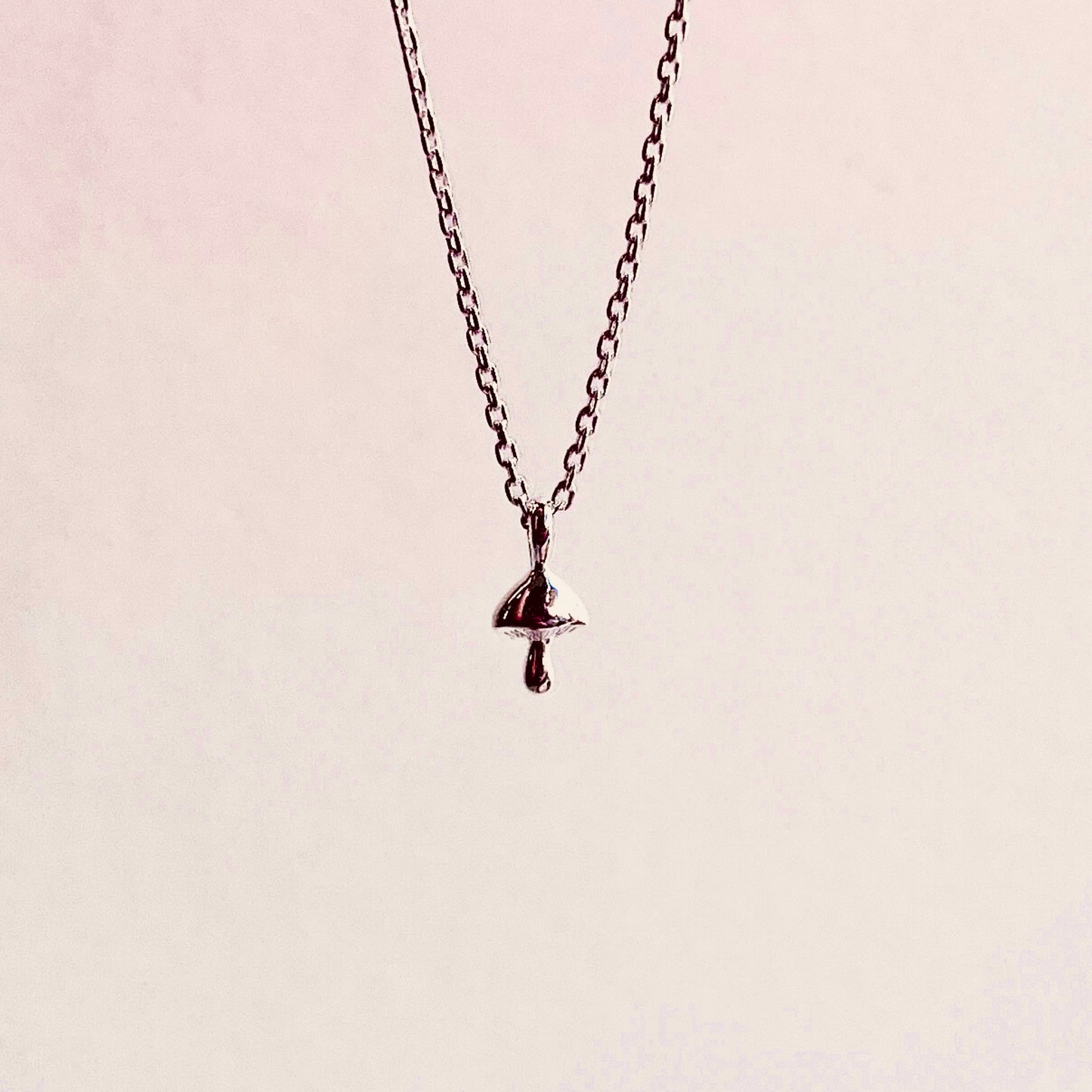 Shroom Sterling Silver Necklace