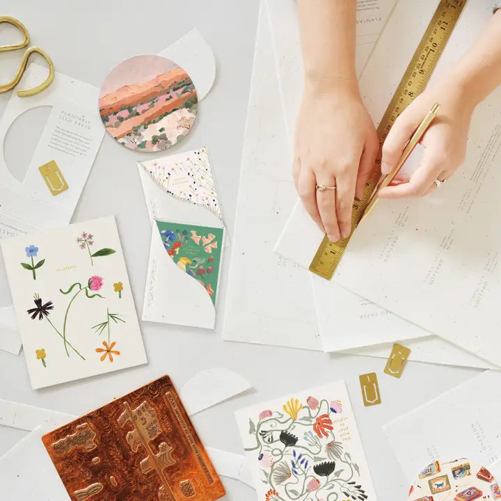 Shrooms Sprout Mini Greeting Card