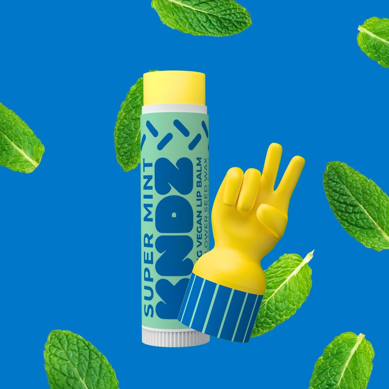 Peace Super mint Vegan Lip Balm