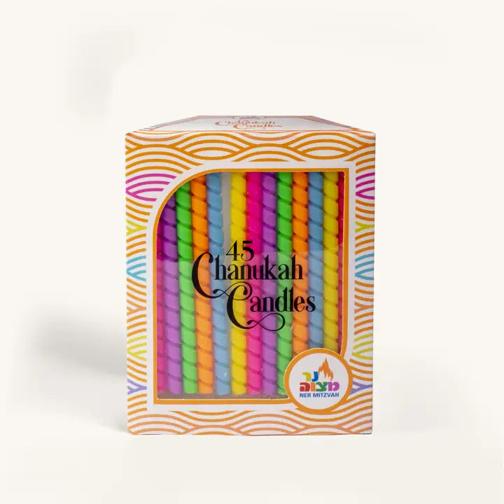 Chanukah Candles Spiral