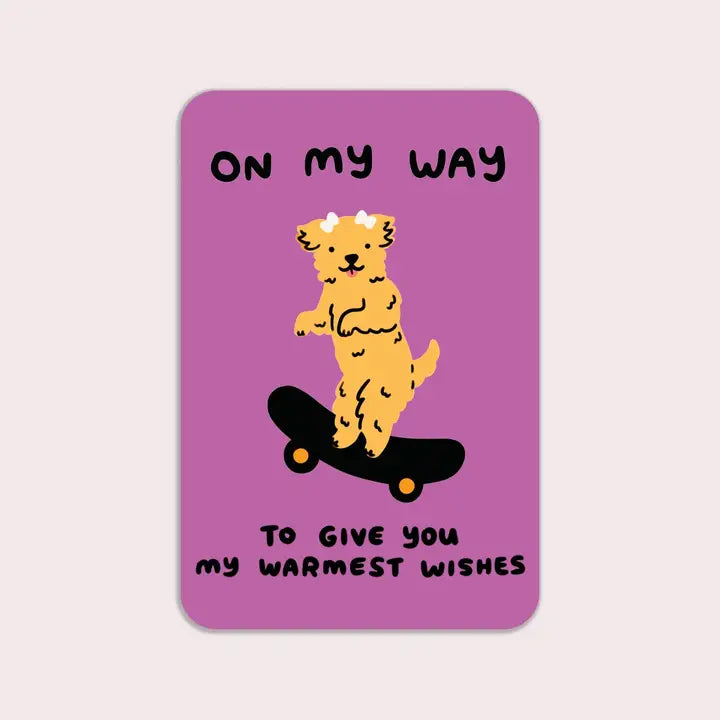 S4 Warmest Wishes Waterproof Vinyl Sticker