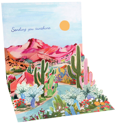 Pop Up Desert Colour Card