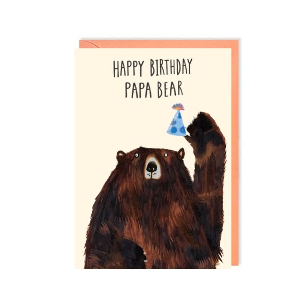 Dad, Birthday, Papa Bear Card