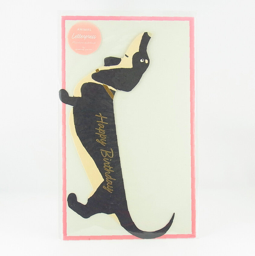 Dachshund Birthday Card