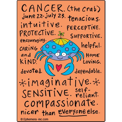 Zodiac Magnet Nice Cancer