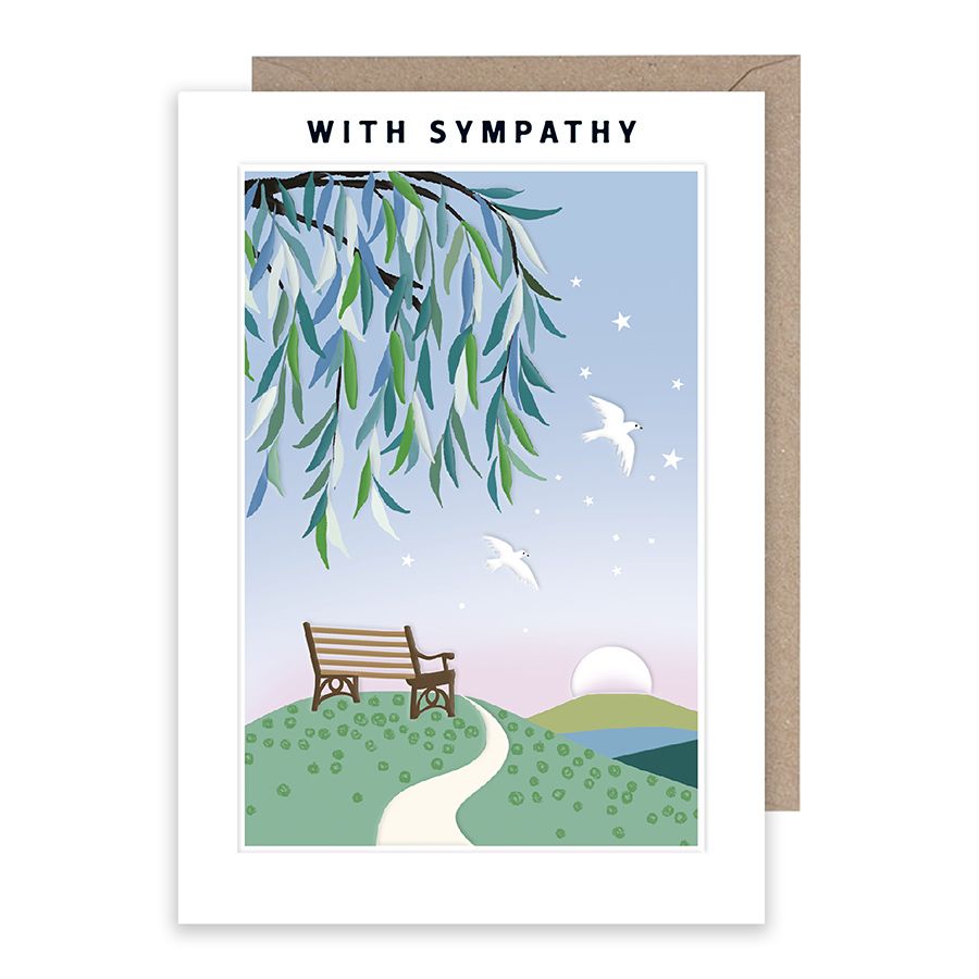 Deepest Sympathy Bench Card