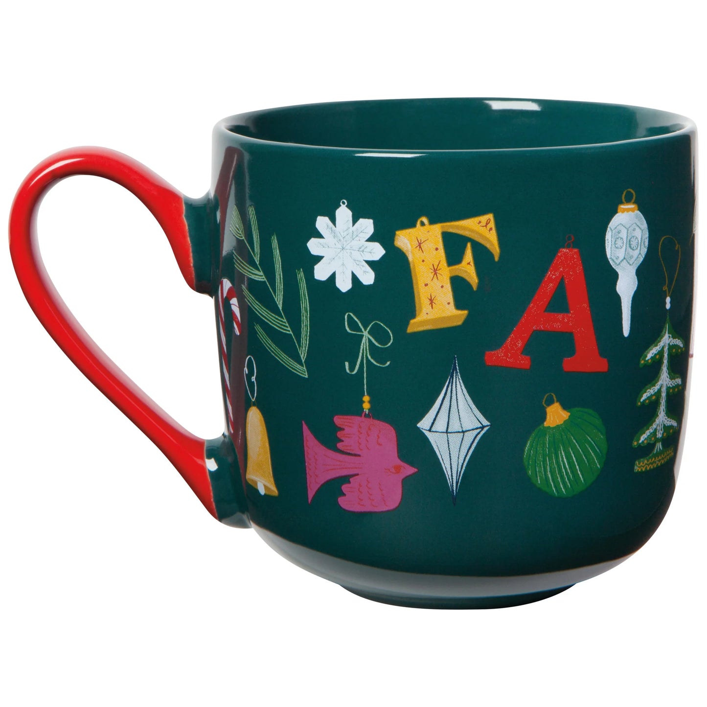 Fa La La Tea Towel In A Mug