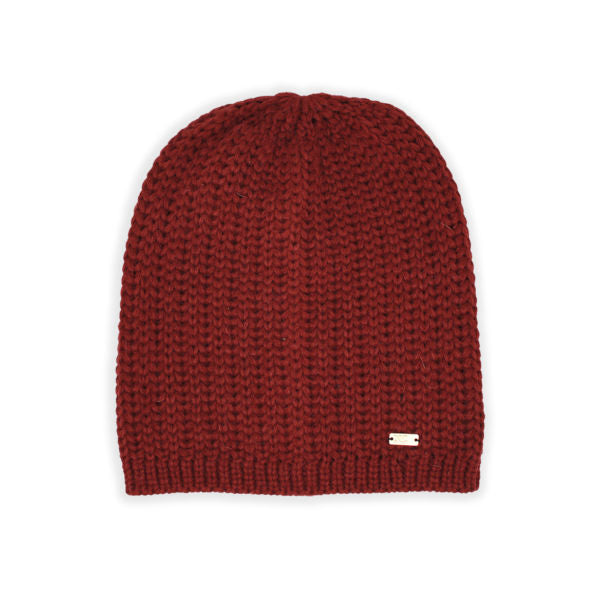 Alpaca Blend Beanie - Merlot