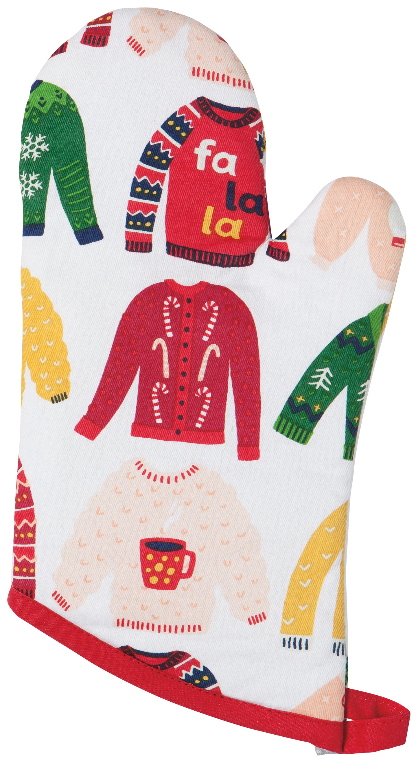 Oven Mitts Ugly Xmas Sweater