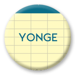 Toronto Subway Buttons - Bloor Line