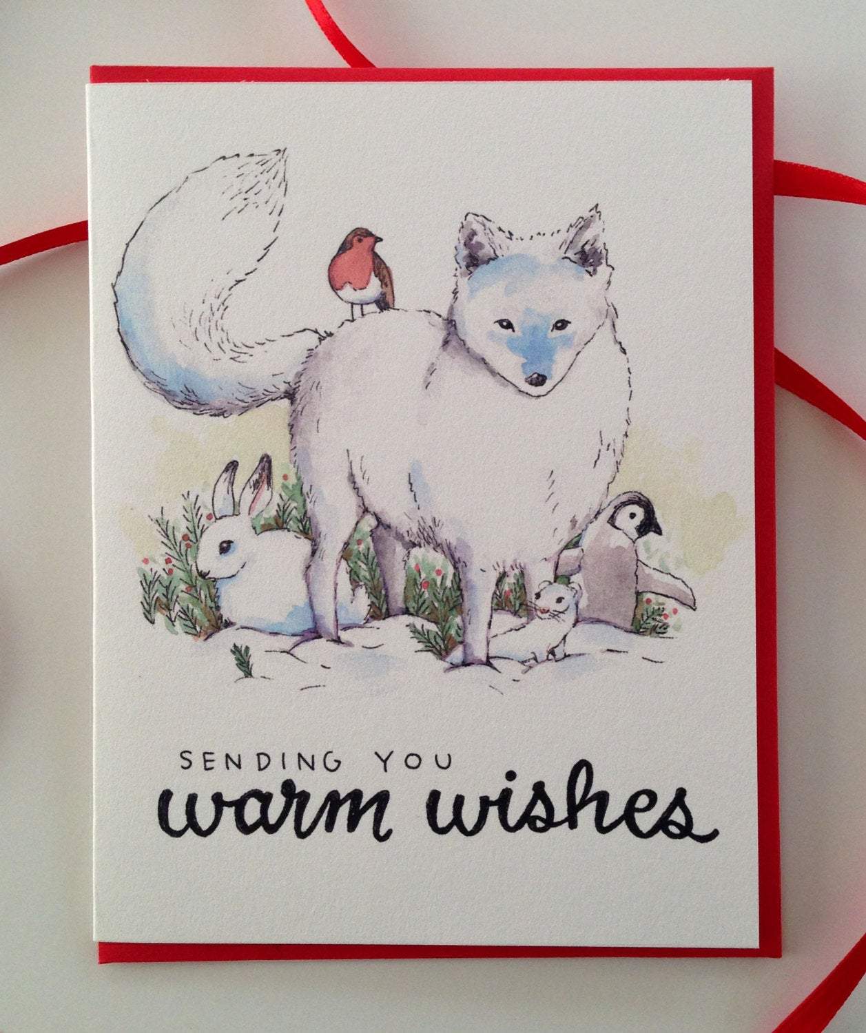 Warm Wishes Holiday Card