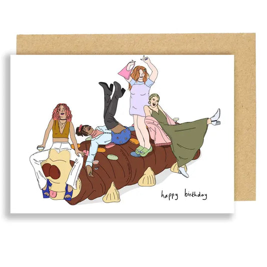 Girls Love Colin Card
