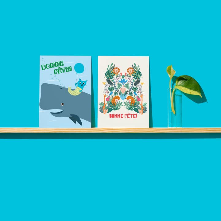 Joyeux anniversaire Quelle Jungle, La Dehors! Card
