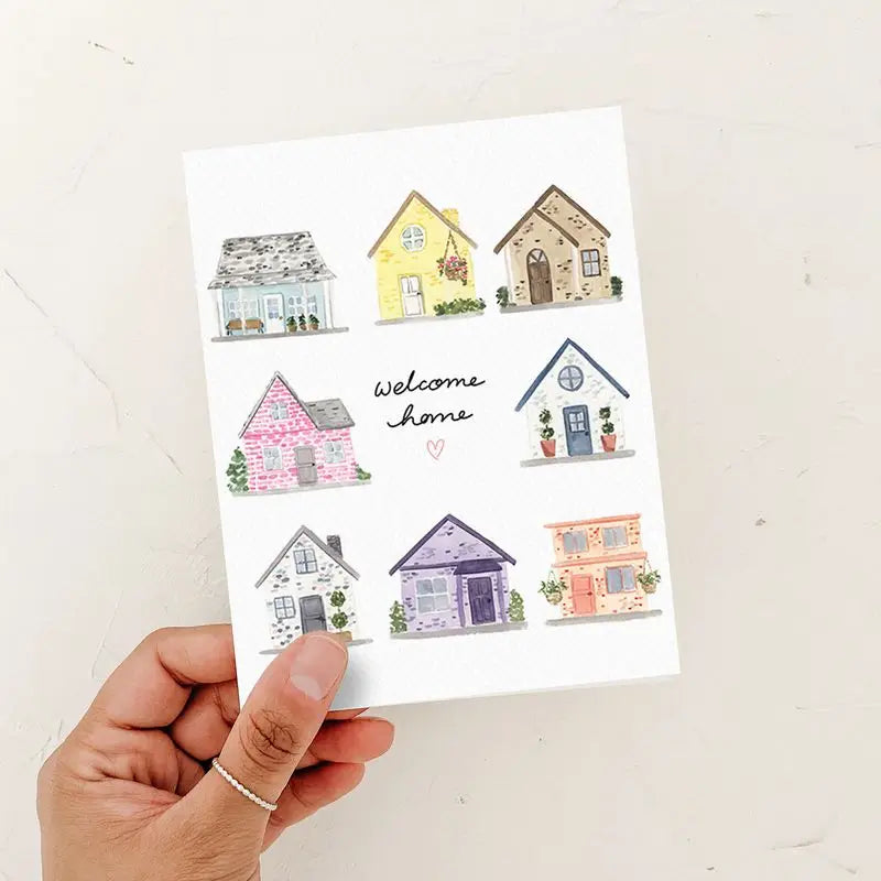 Welcome Home Cottages New House Card