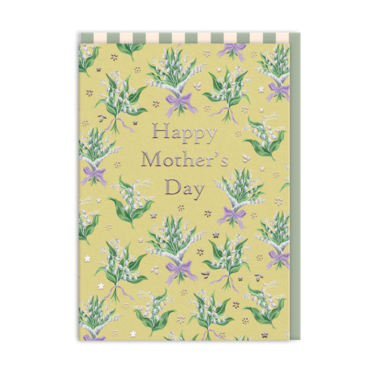 Happy Mothers Day Lily Of The Valley Card
