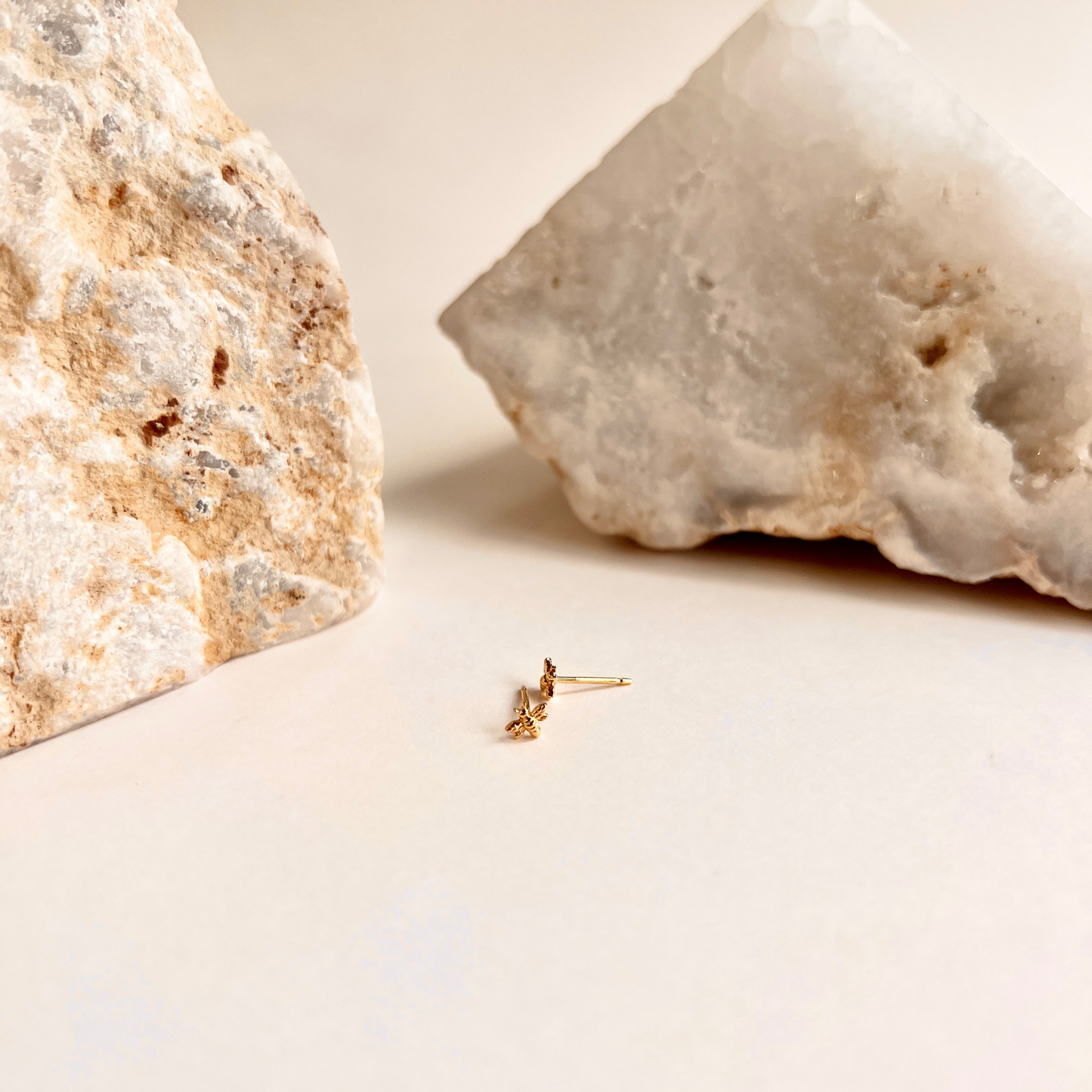 Teeny Tiny Bee Stud Earrings