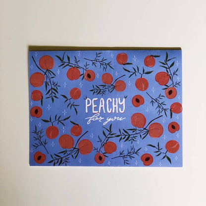 Peachy For You Card